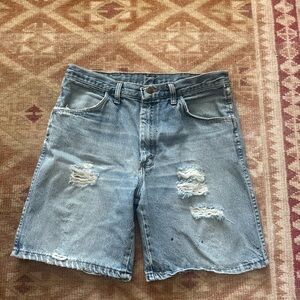 Vintage denim shorts